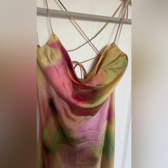 ZARA Tie Dye Midi Slip Dress (2022). NEW with tag. - Picture 3 of 10